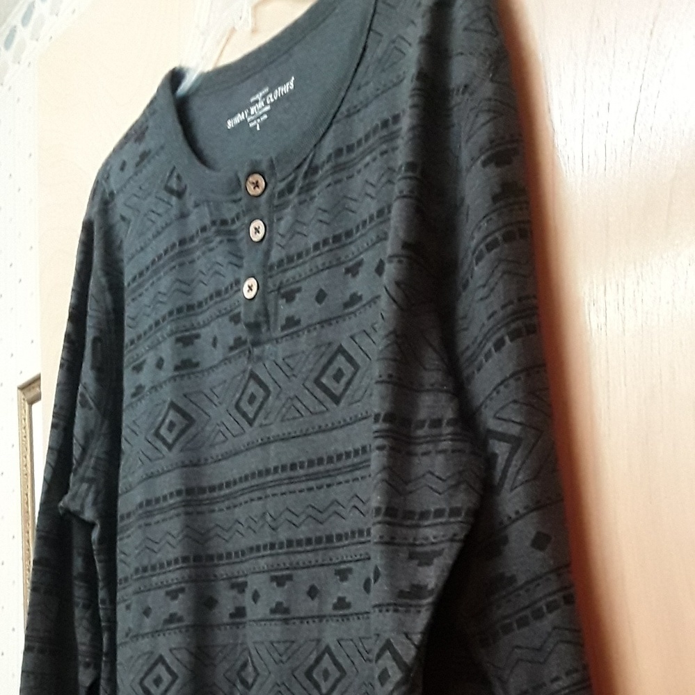 Sunday work clothes BOHO Sz L tribal grey